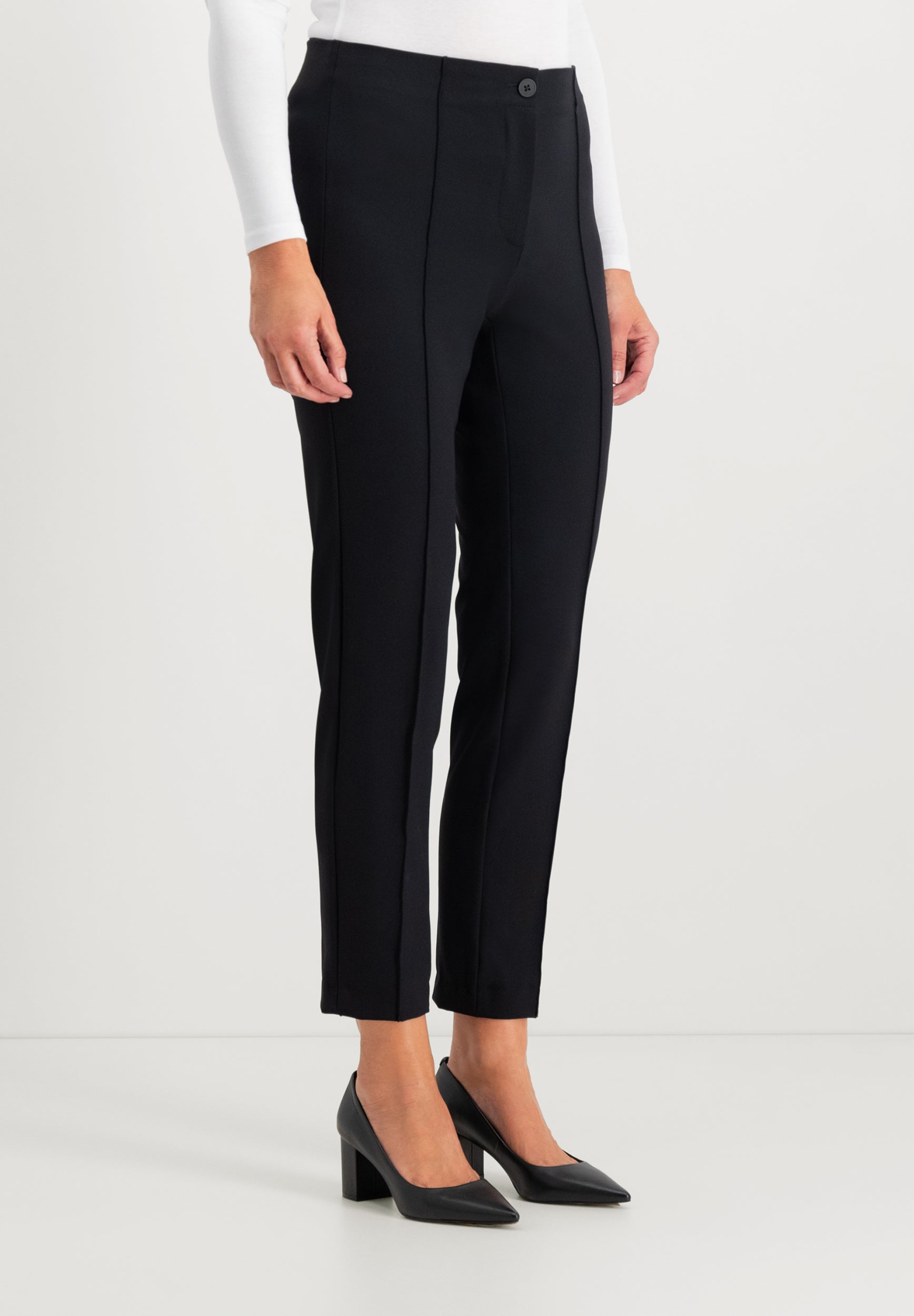 Janet Techno Stretch Pants | Black Pants ZRS