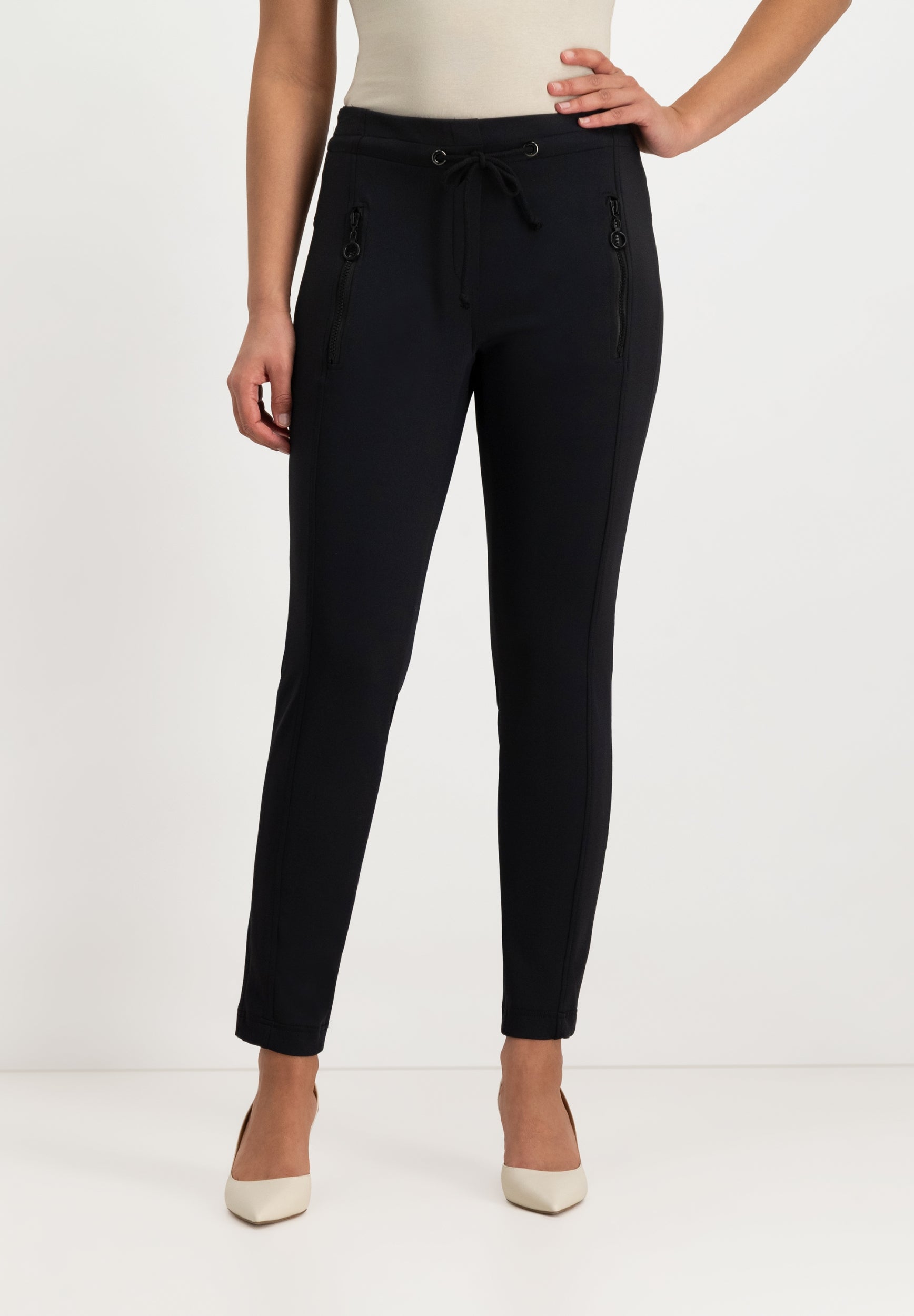 Laura Scuba/Travel Pants | Black