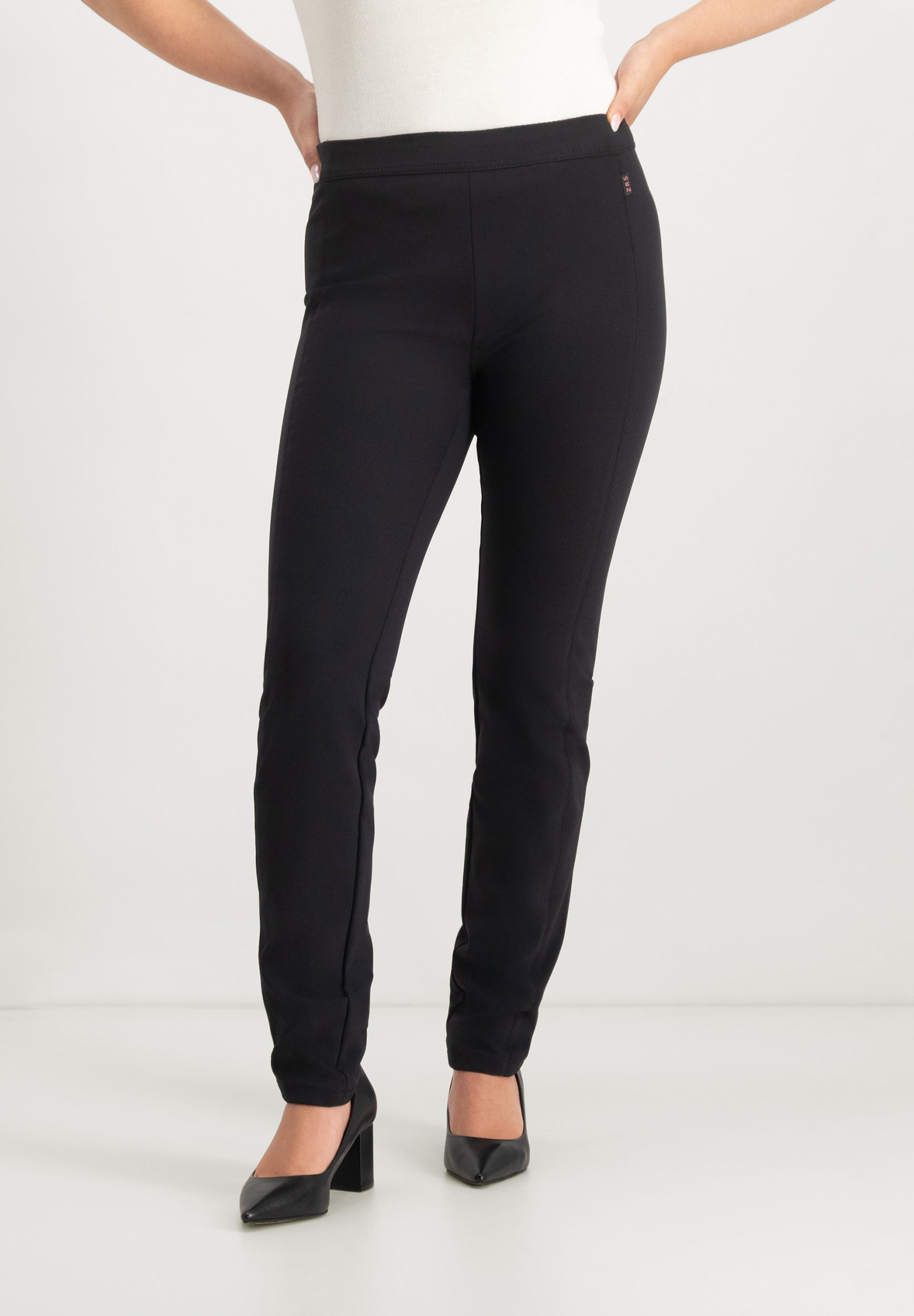 Lena Techno Stretch Pants | Black Pants ZRS