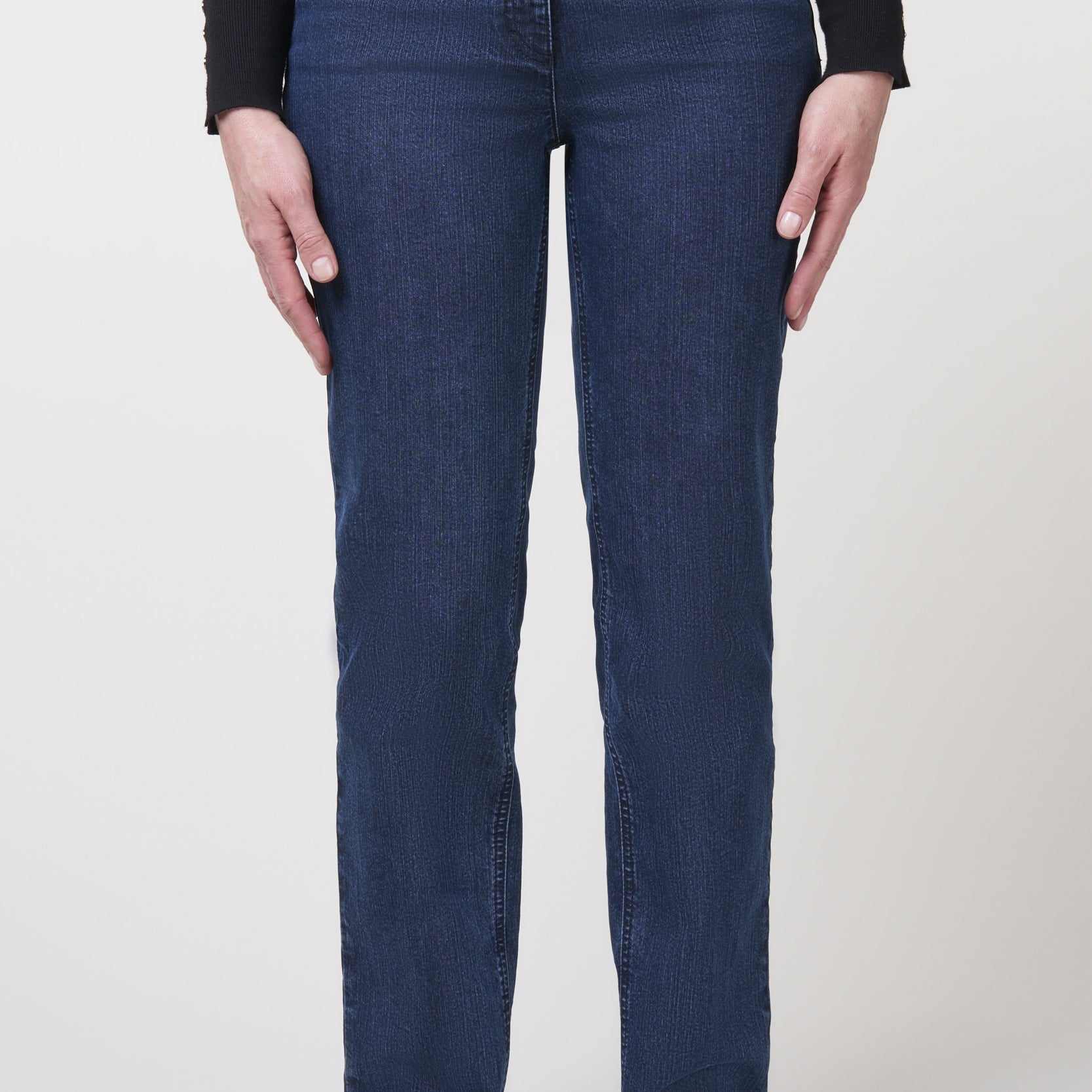 Gretha Denim Classics Straight Jeans | Dark Indigo Pants ZRS