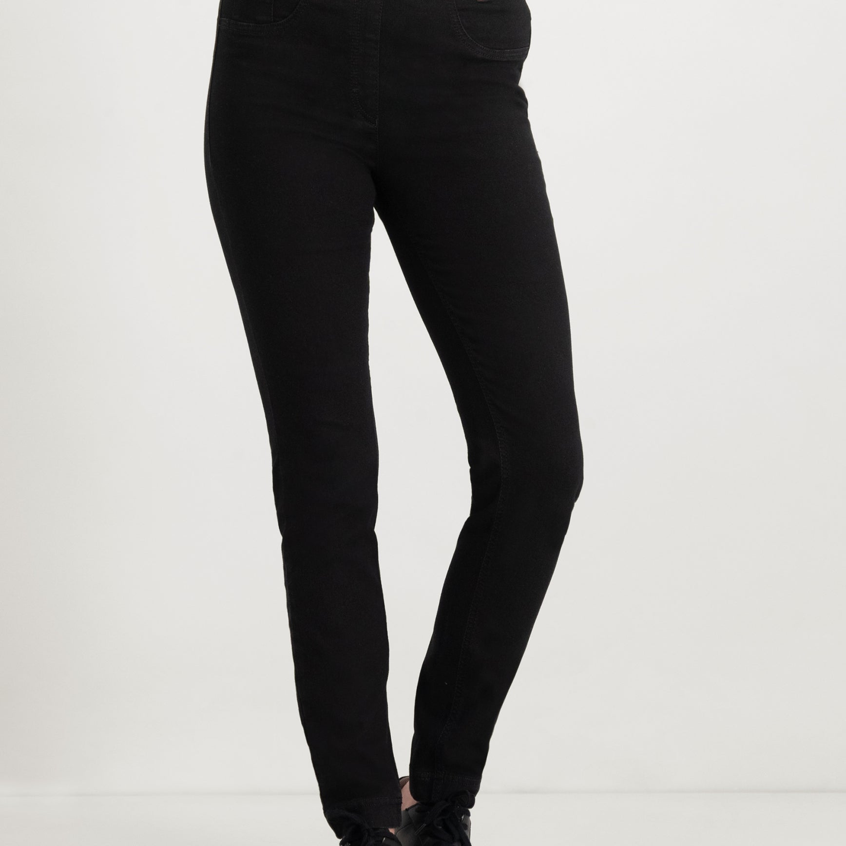 Leggie Shape-On Skinny Jeans | Black Black Pants ZRS