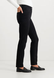 Kora Denim Classics Straight Jeans | Black Black Pants ZRS