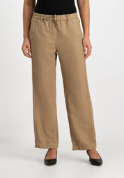 Joggie Cropped Pants | Soft Suede