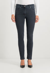 Twigie Shape-On Skinny Jeans | Anthracite ZRS