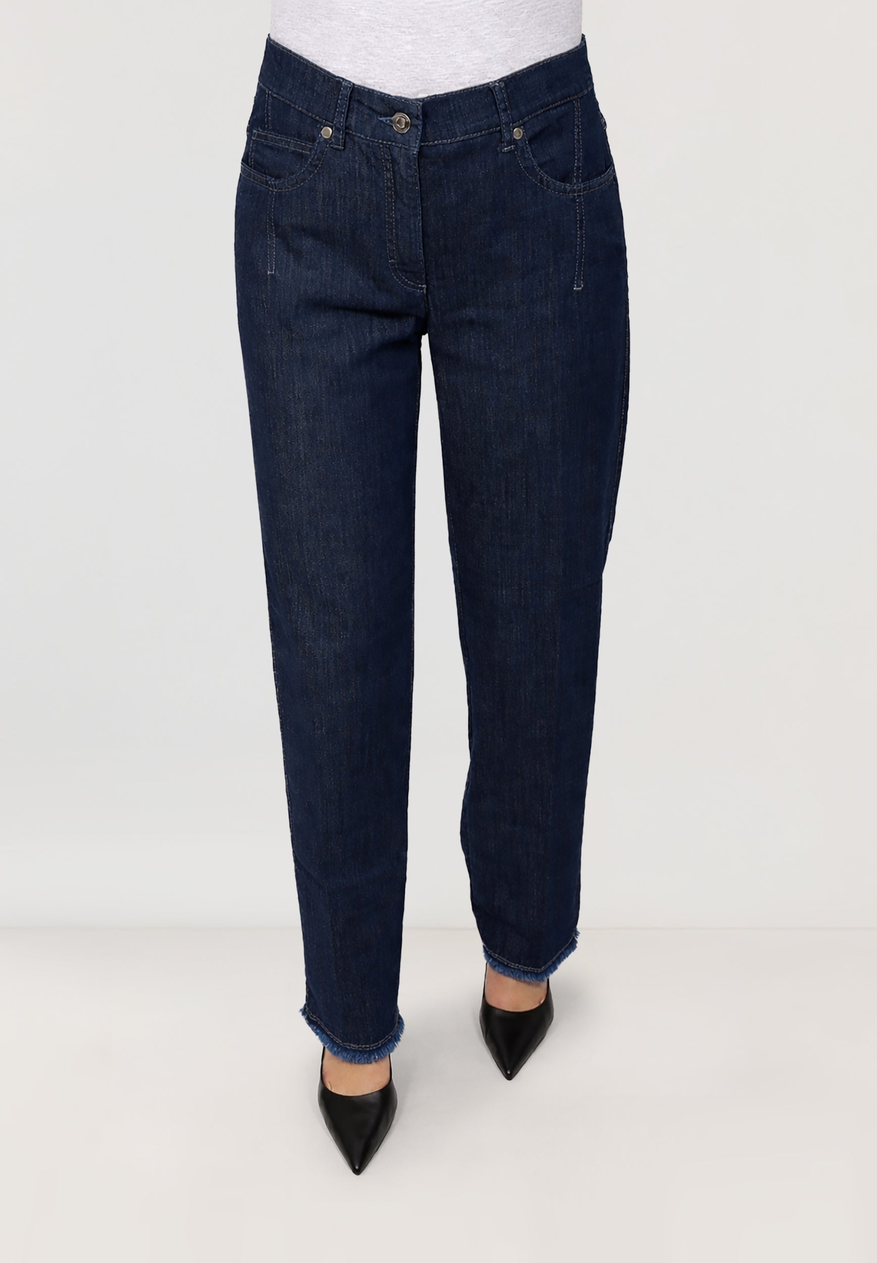 Gretha Comfortable Tapered Jeans | Indigo