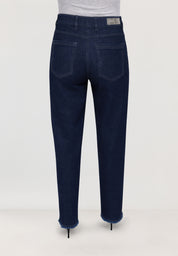 Gretha Comfortable Tapered Jeans | Indigo