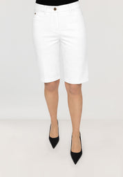 Sarah Bermuda Shorts | Ivory