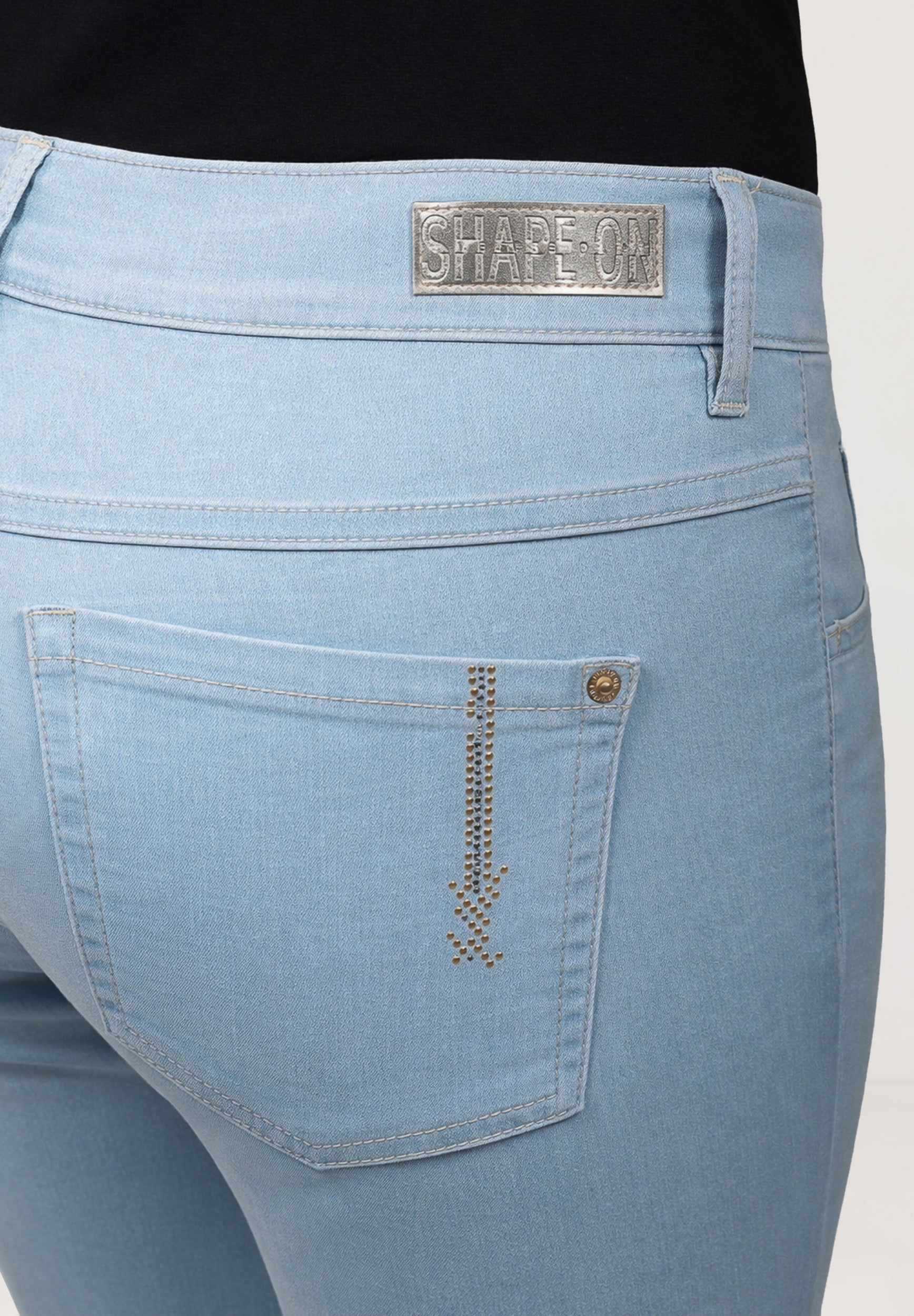 Twigie Shape-On Strass Jeans | Bleach
