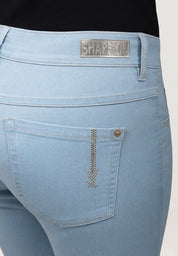 Twigie Shape-On Strass Jeans | Bleach
