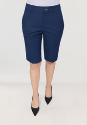 Verena Chino Bermuda Shorts | Navy